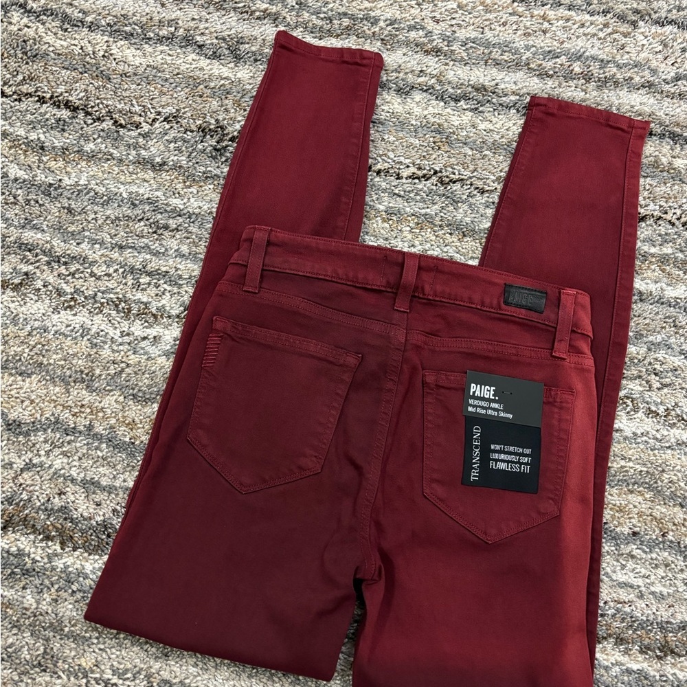 PAIGE Verdugo Ankle Skinny Vintage Jeans Sz 26 NWT | PAIGE Vintage Skinny Jeans - Picture 12 of 12